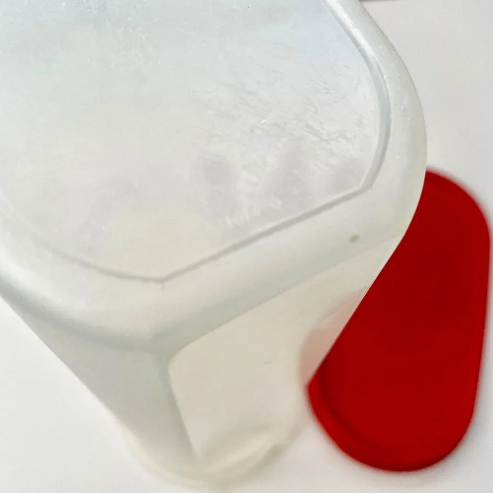 Tupperware 9” Oval #4 Modular Mates 1614 + Red Seal Lids 2 Lot 9.75 c 1616 1618 - Picture 7 of 11